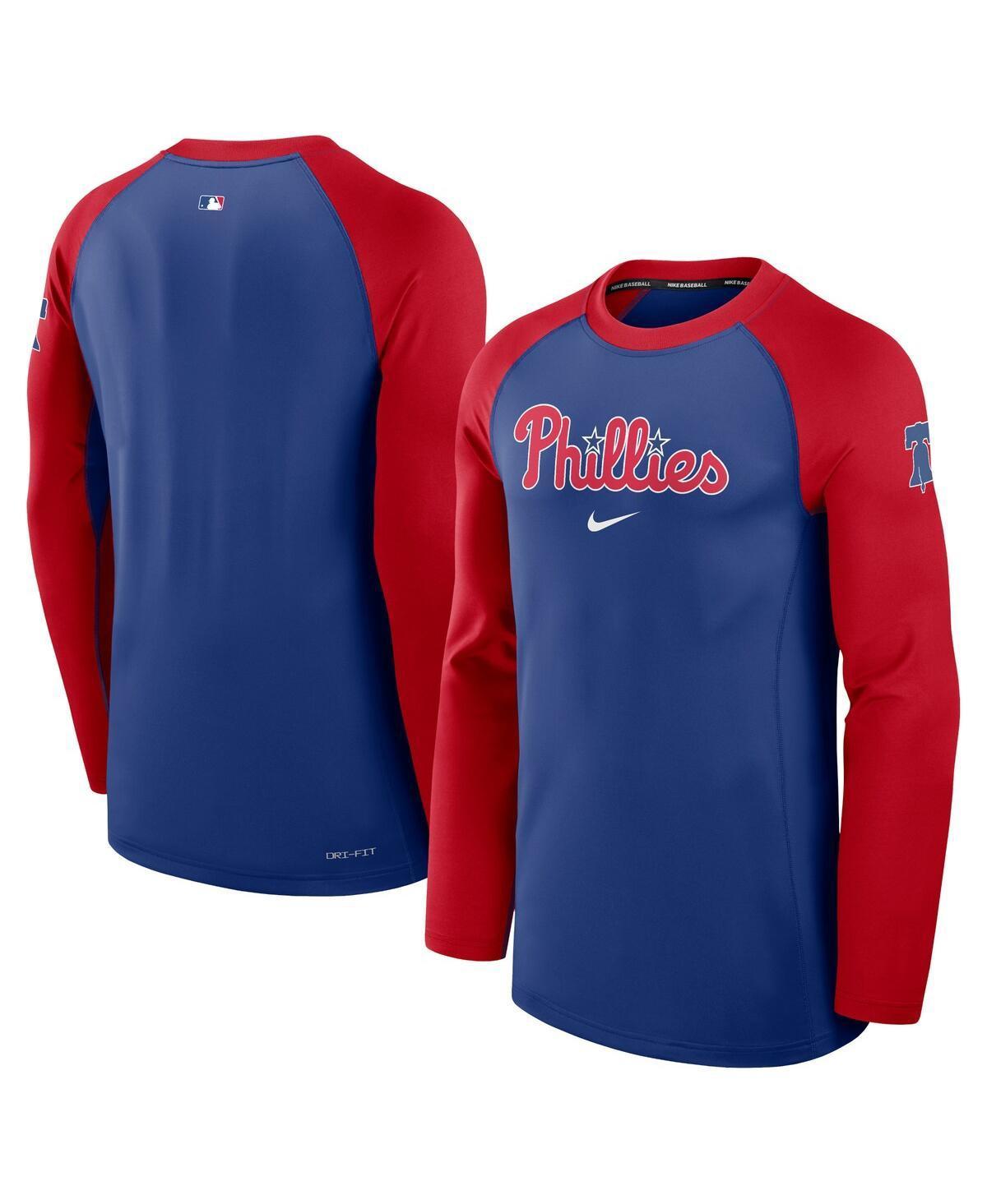 Philadelphia Phillies Authentic Collection Game Time Nike Mens Dri-FIT MLB Long-Sleeve T-Shirt Product Image