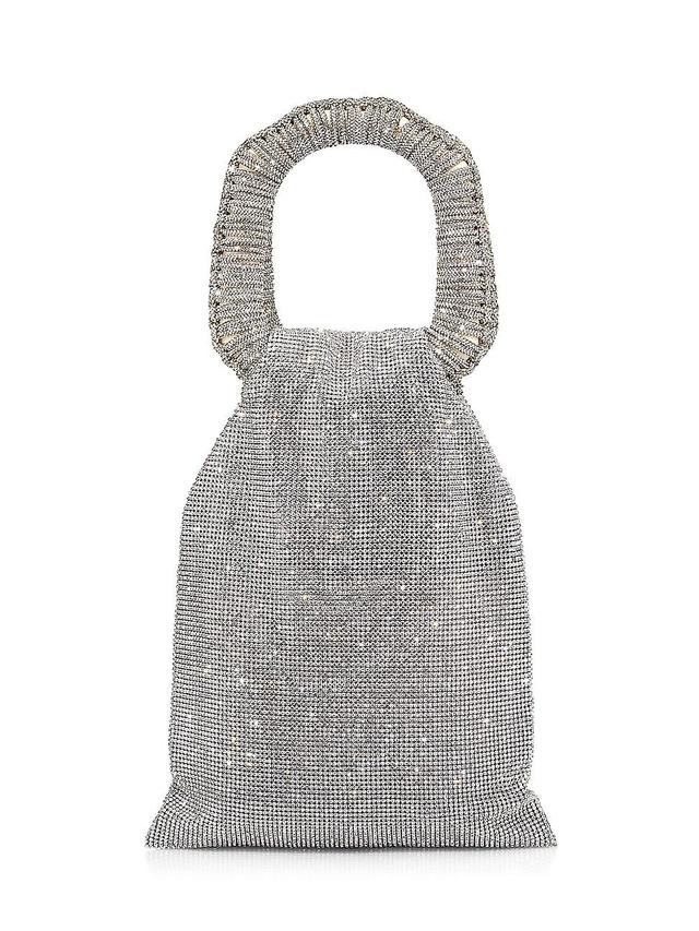 Womens Myla Crystal-Chain Mail Top Handle Bag Product Image