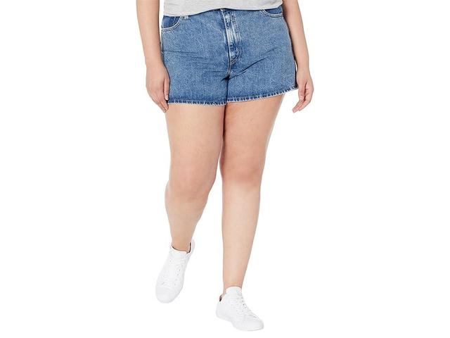 Levi's(r) Womens High-Waisted Mom Shorts (Amazing) Women's Clothing Product Image