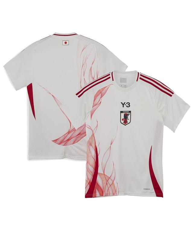 Adidas Mens White Japan National Team x Y-3 2024 Away Replica Jersey - White Product Image