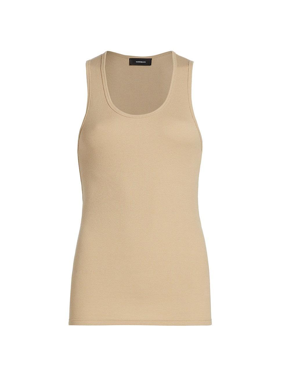 Womens Cotton Rib-Knit Tank Product Image