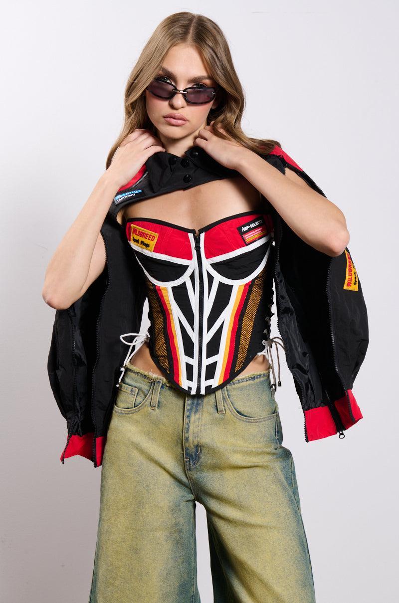 NEED FOR SPEED ZIP BOLERO JACKET Product Image