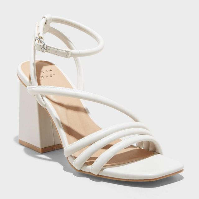 Womens Katana Heels - A New Day Off-White 6.5 Product Image