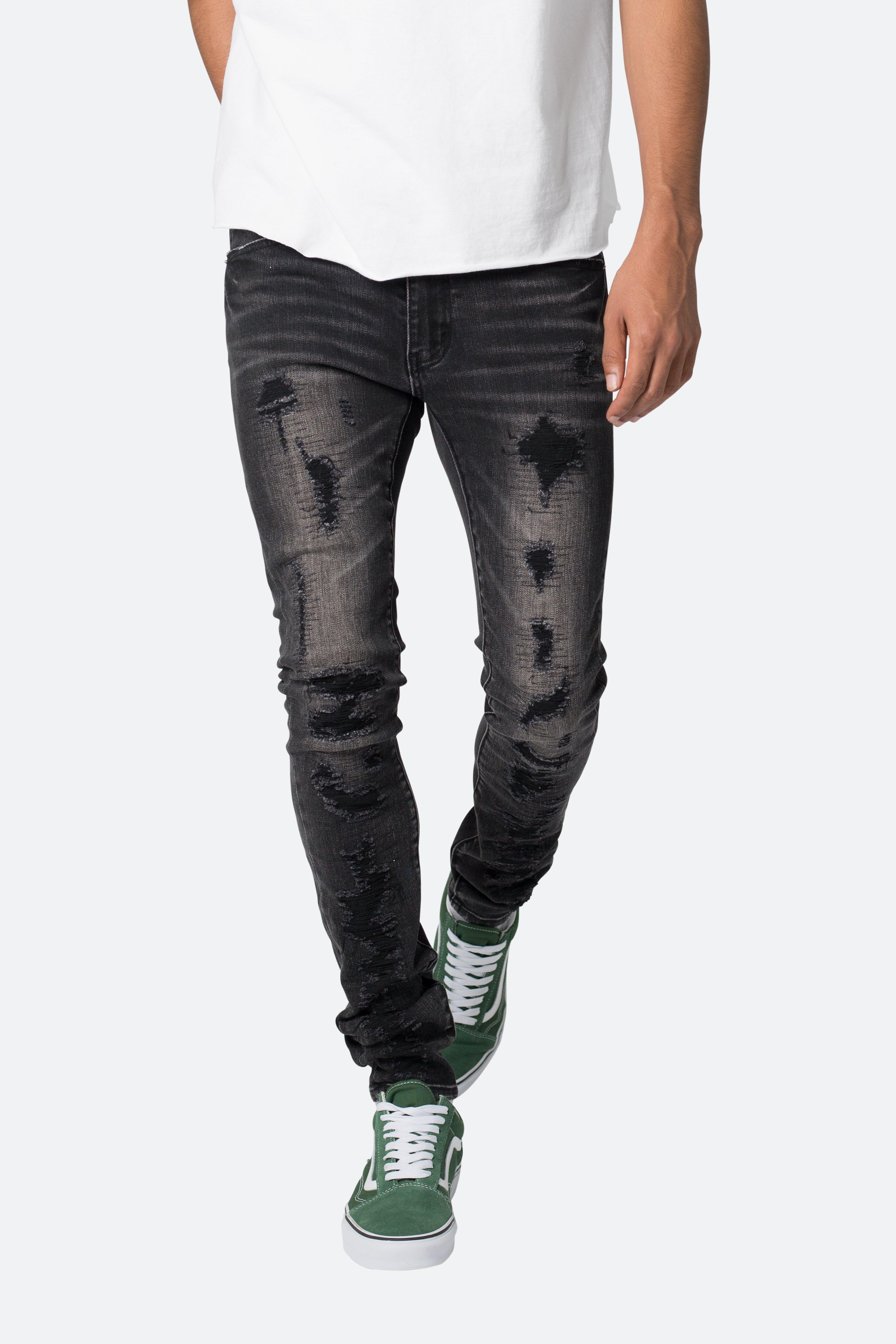 X565 Skinny Denim - Black Product Image