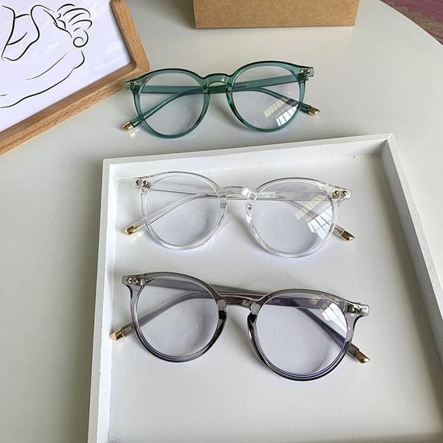 Plain Round Eyeglasses Product Image