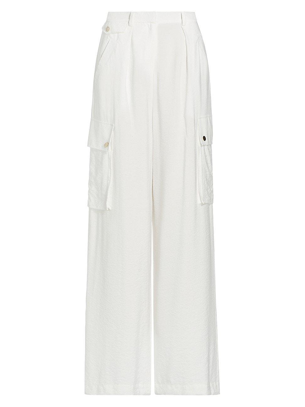 Ramy Brook Emil High Waist Wide Leg Pants Product Image