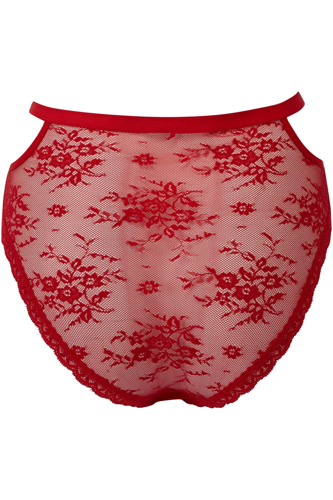 Sheer Evil Panty [SCARLET] Female Product Image