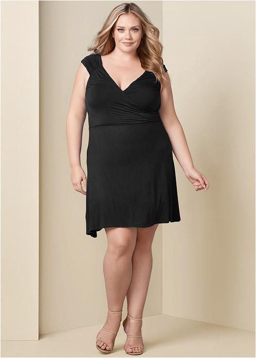 Draped Front Dress Product Image