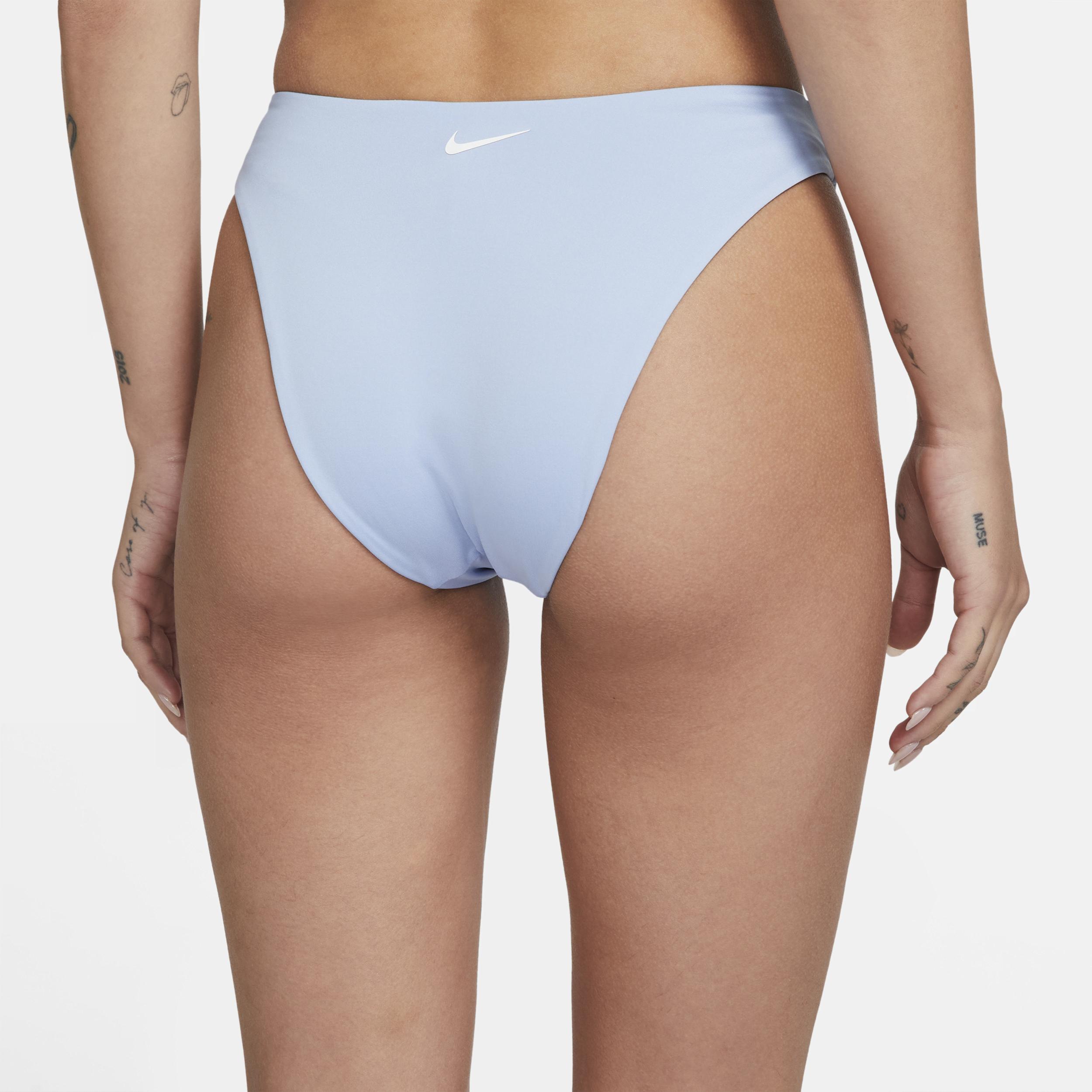 Nike Women's Essential Sling Bikini Swim Bottom in Blue, Size: 2XL | NESSC230-451 Product Image