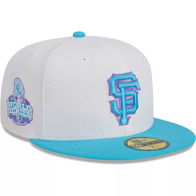 Mens New Era White San Francisco Giants Vice 59FIFTY Fitted Hat Product Image