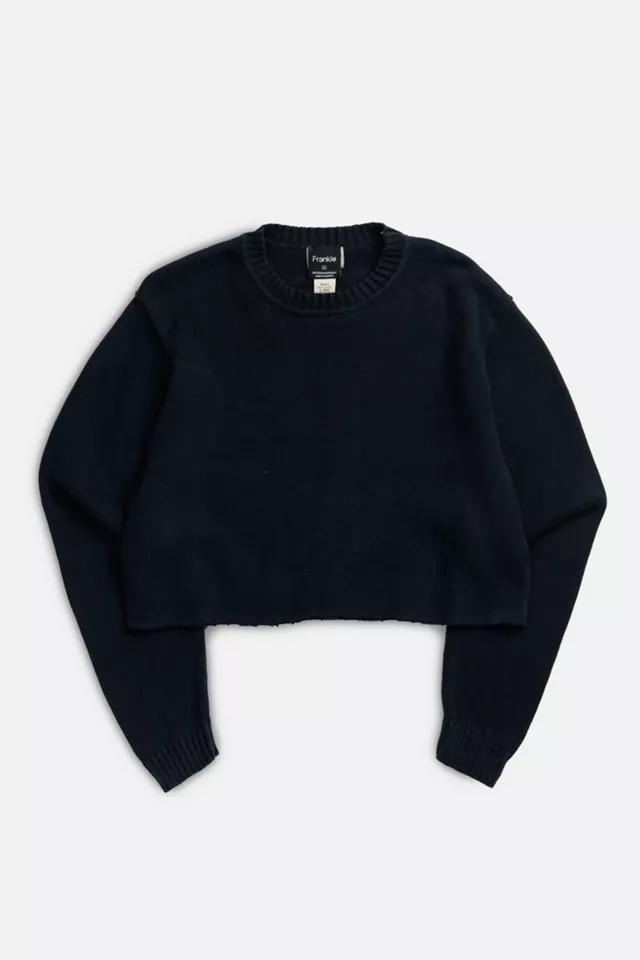 Frankie Collective Rework Crop Knit Sweater 056 Product Image