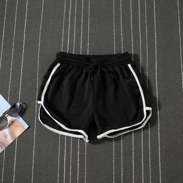 Couple Matching Drawstring Beach Shorts Product Image