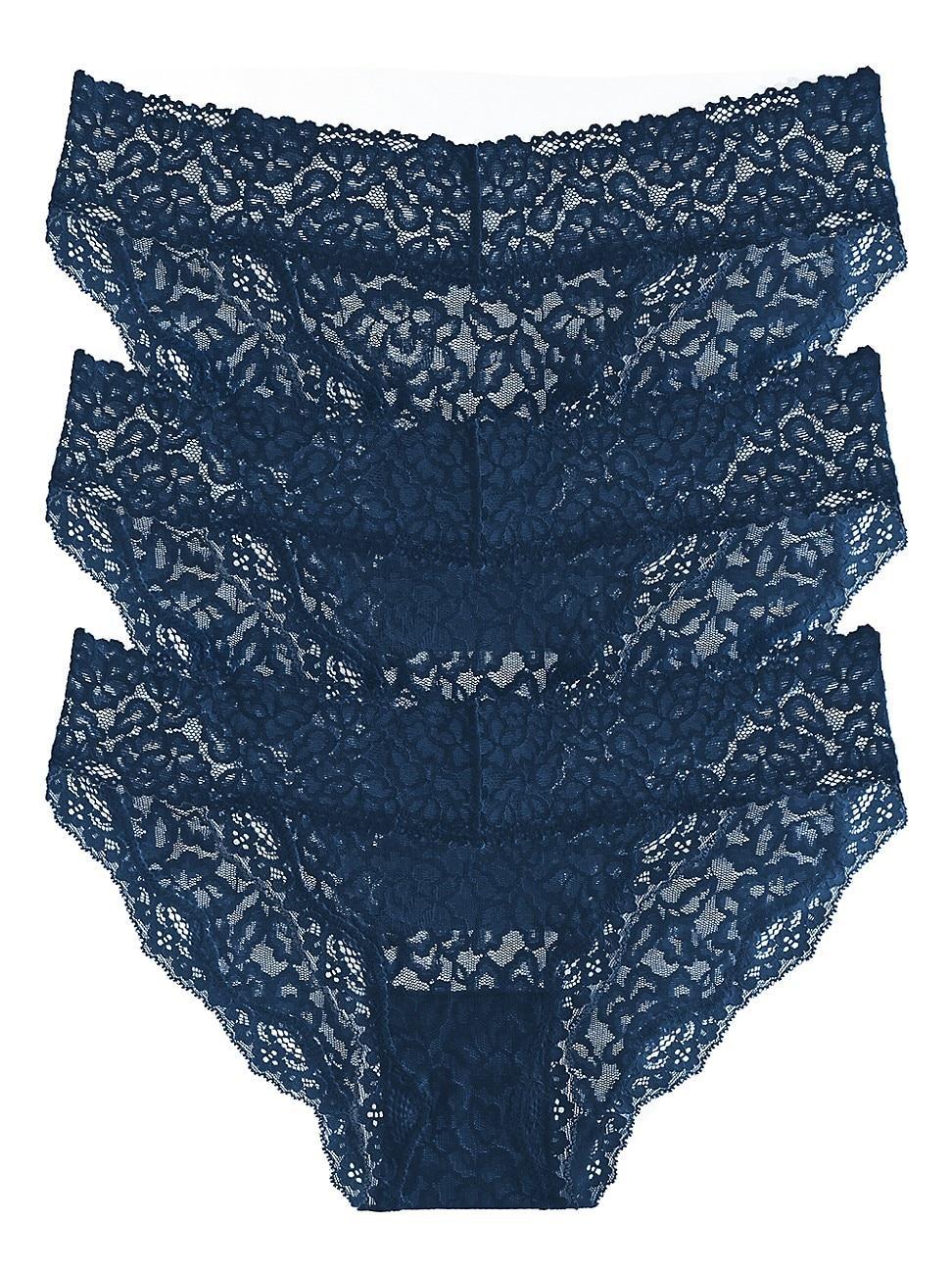 Womens Stretch Lace Brief Set Product Image