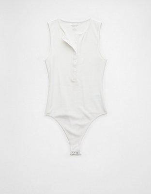 AE Henley Tank Bodysuit Product Image