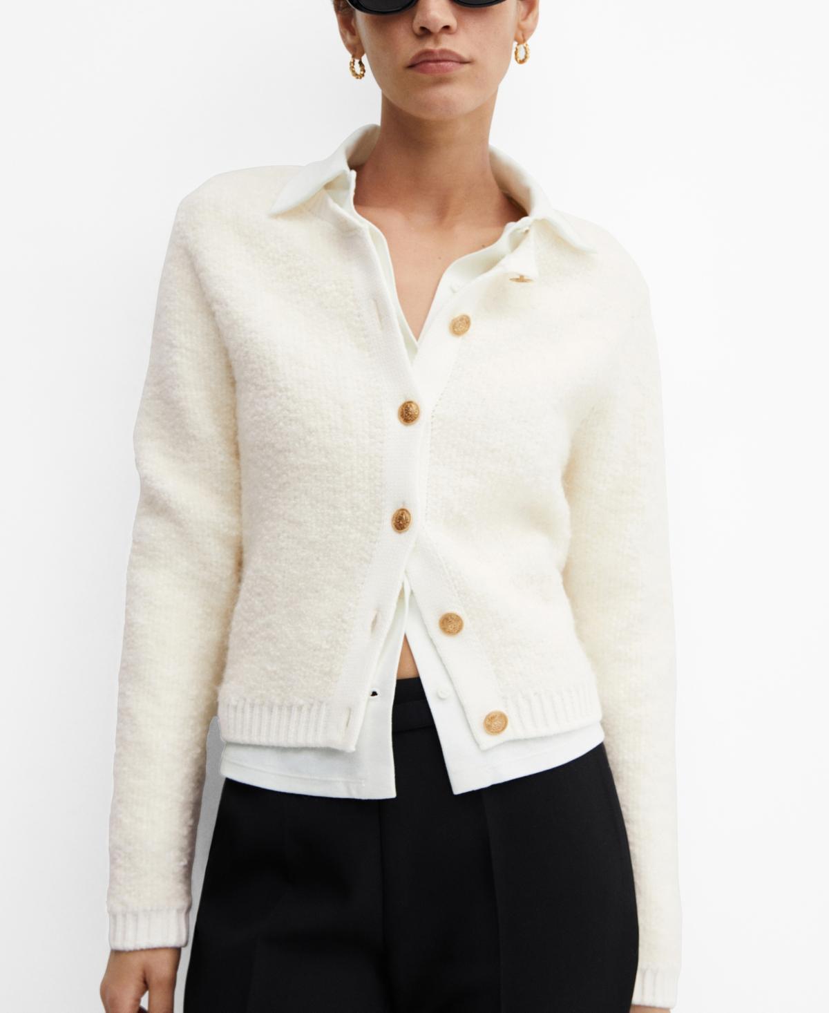 Women's Knitted Buttoned Jacket Product Image