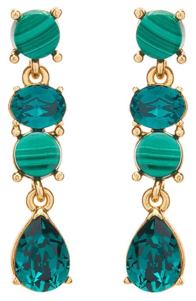 Malachite Drop Earrings Product Image