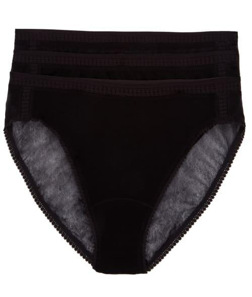 On Gossamer 3-Pack Mesh High Cut Briefs Product Image