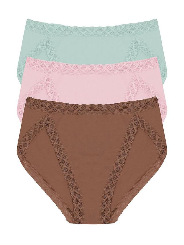 Womens Bliss Cotton French Cut Brief 3 Pack Product Image