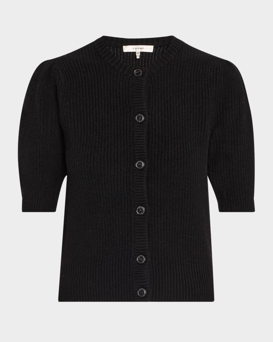 Shrunken Short-Sleeve Cardigan product image