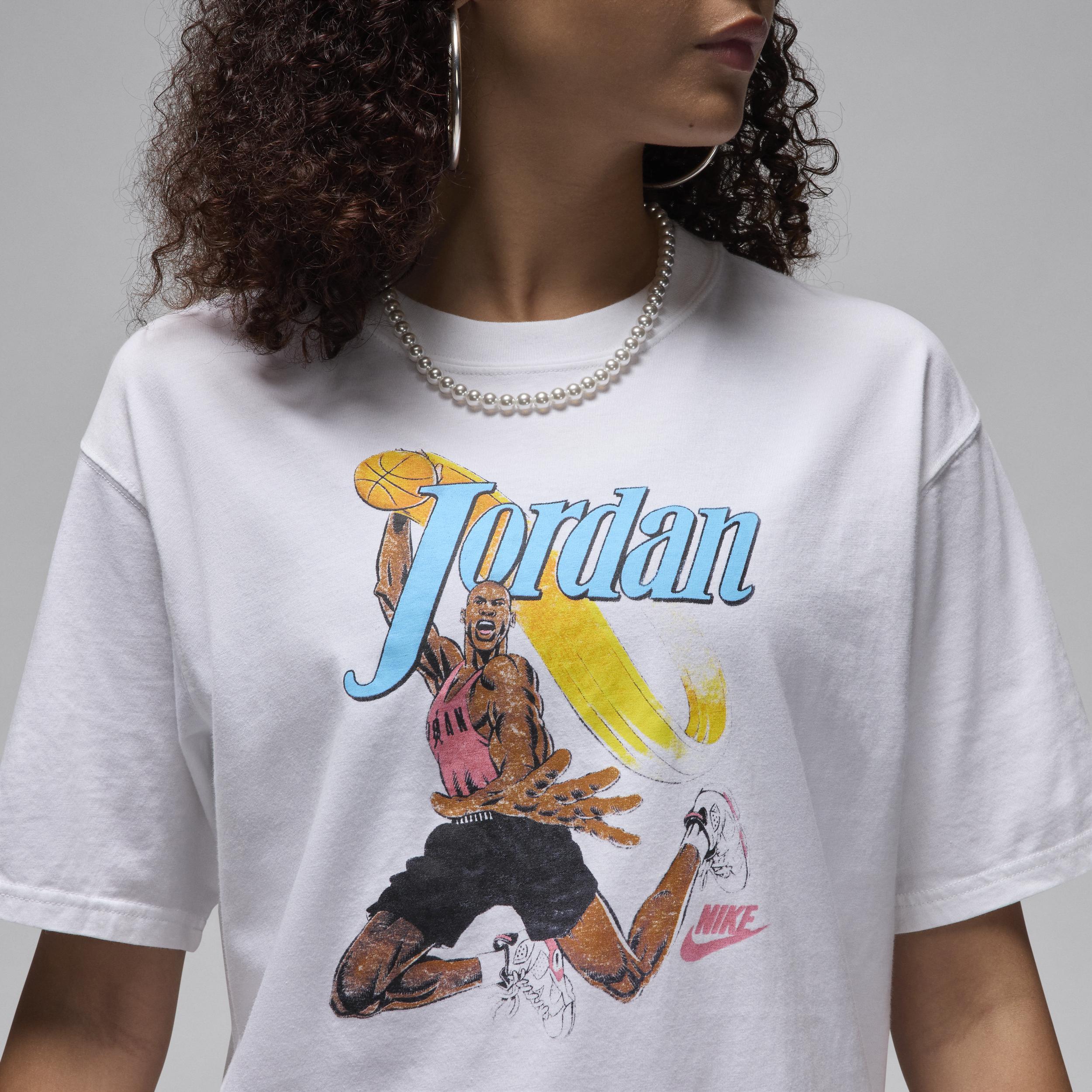 Women's Jordan Graphic Girlfriend T-Shirt Product Image