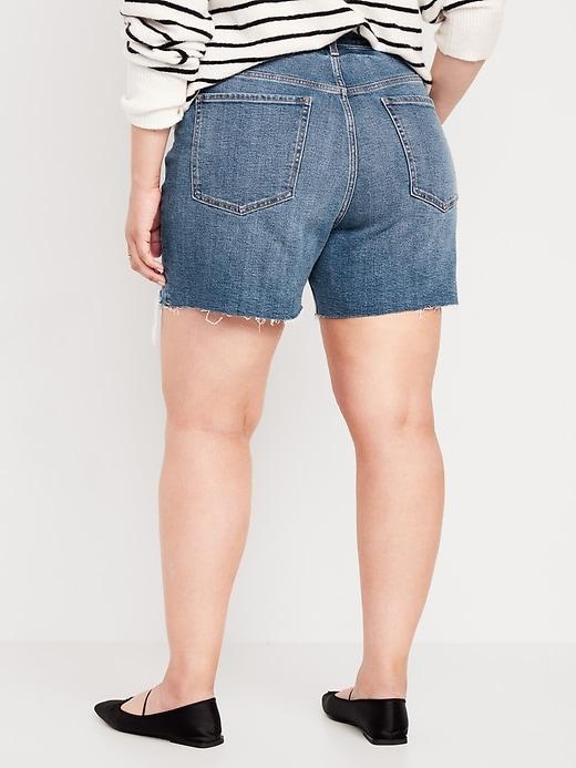 High-Waisted OG Jean Shorts -- 5-inch inseam Product Image