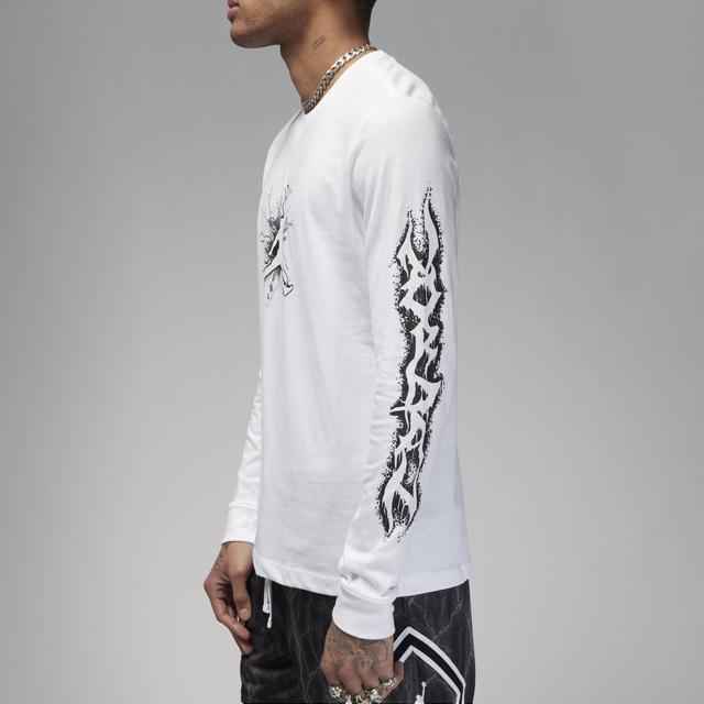 Men's Jordan Dri-FIT Sport Long-Sleeve Graphic T-Shirt Product Image