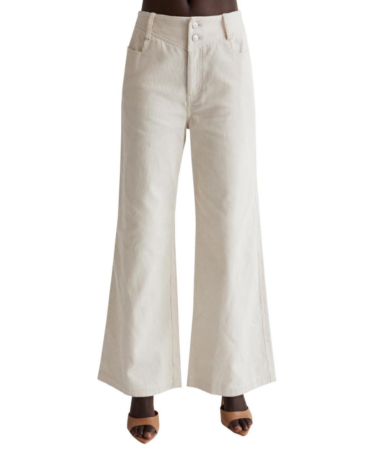 Womens Charlie Wide Leg Corduroy Pants product image