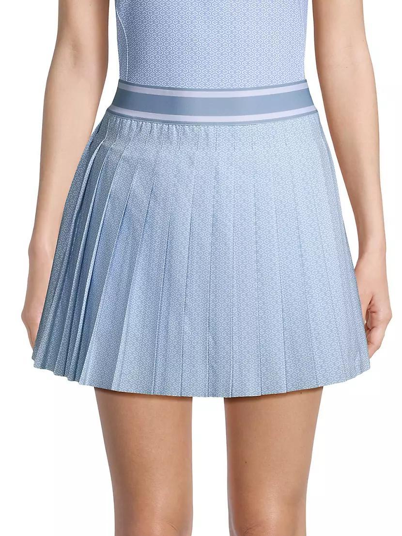 River Wild Leo Pleated Miniskirt Product Image