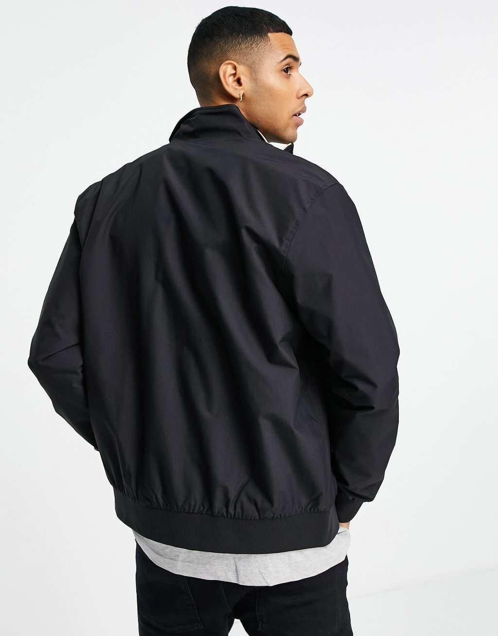 Fred Perry Brentham jacket in black Product Image