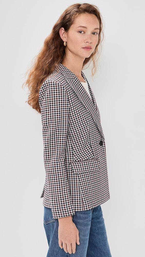 Madewell Slim Fitted Long Blazer | Shopbop Product Image