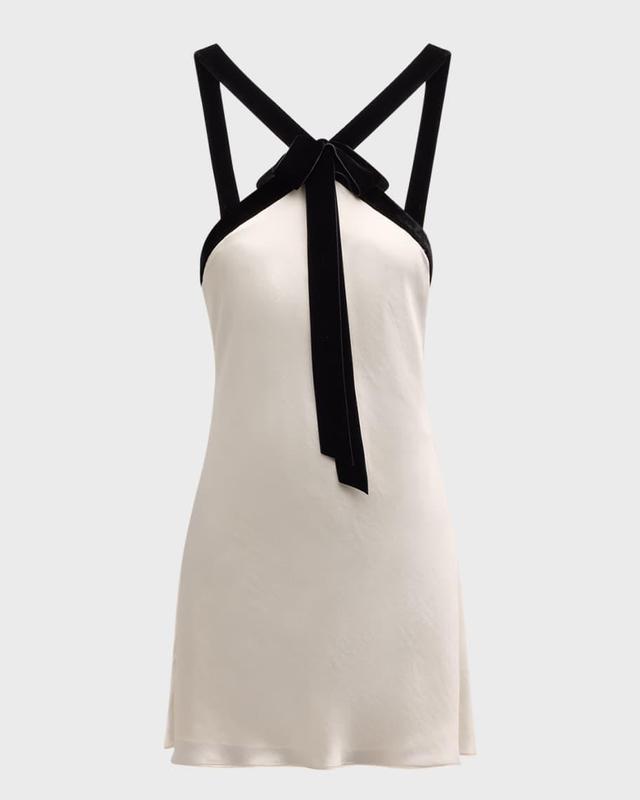 Elfreda Halter Mini Shift Dress  Product Image