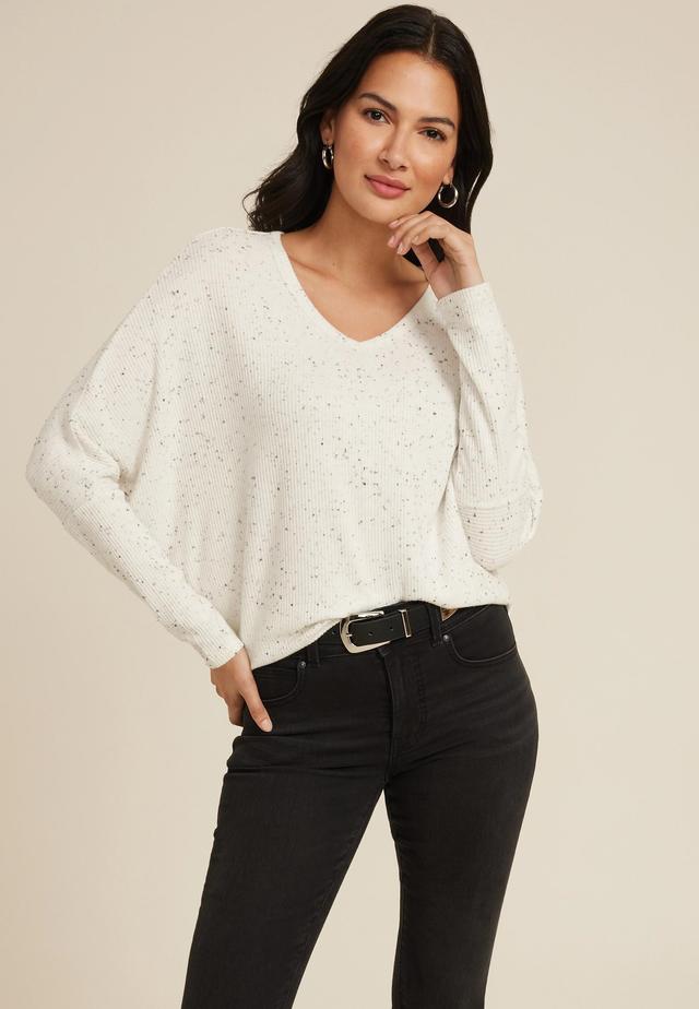 24/7 Dakota V Neck Dolman Top Product Image