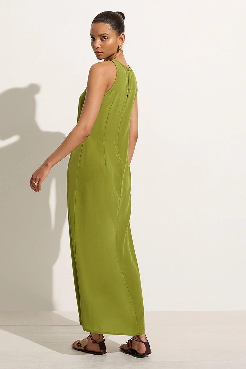 Esposende Midi Dress Palm Green - Final Sale Product Image