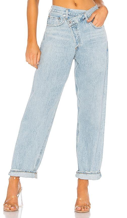 AGOLDE Crisscross Upsize High Waist Jeans Product Image