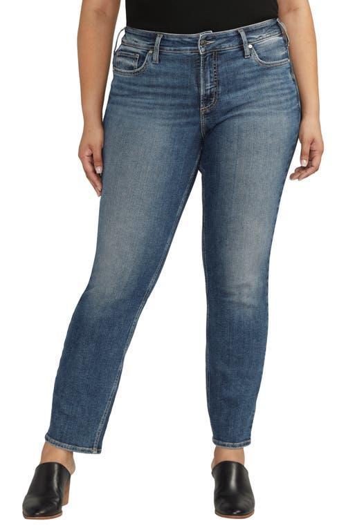 Silver Jeans Co. Suki Curvy Straight Leg Jeans Product Image