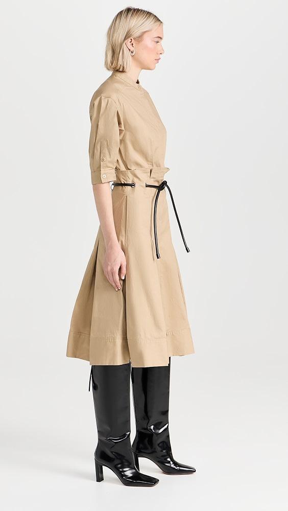 3.1 Phillip Lim Band Collar Origami Shirt Dress | Shopbop Product Image