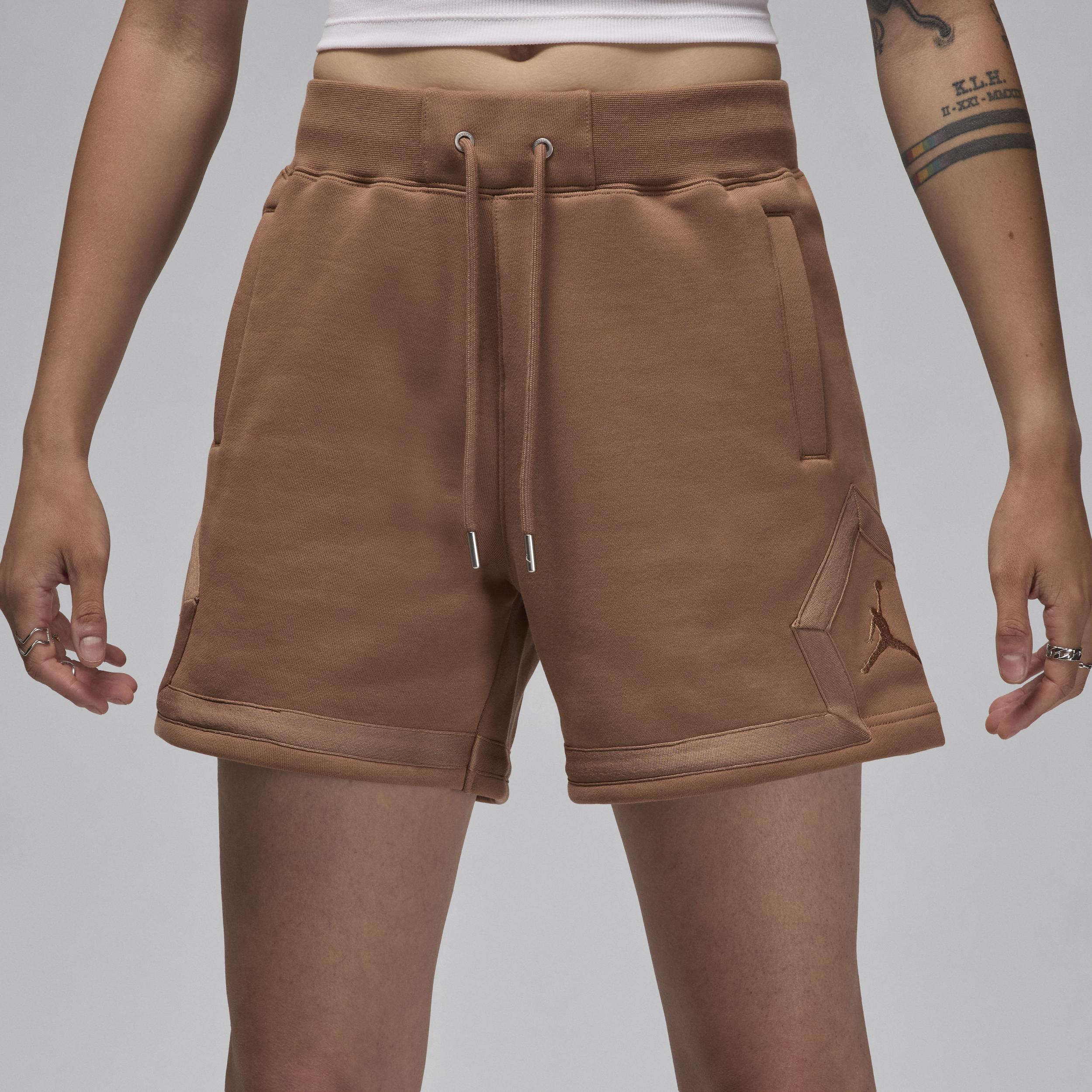 Women's Jordan Flight Fleece Diamond Shorts Product Image