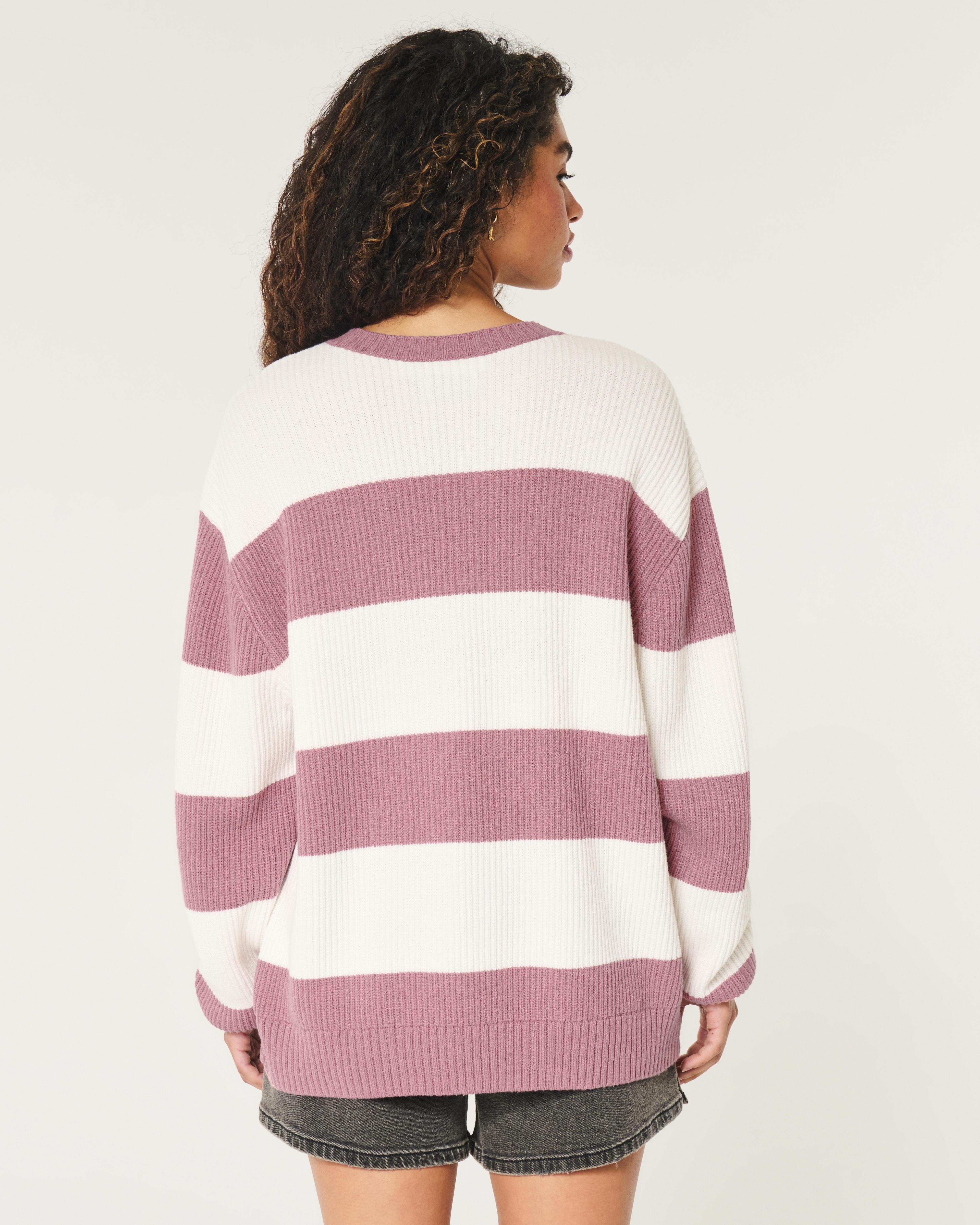 Oversized Crew Sweater Product Image