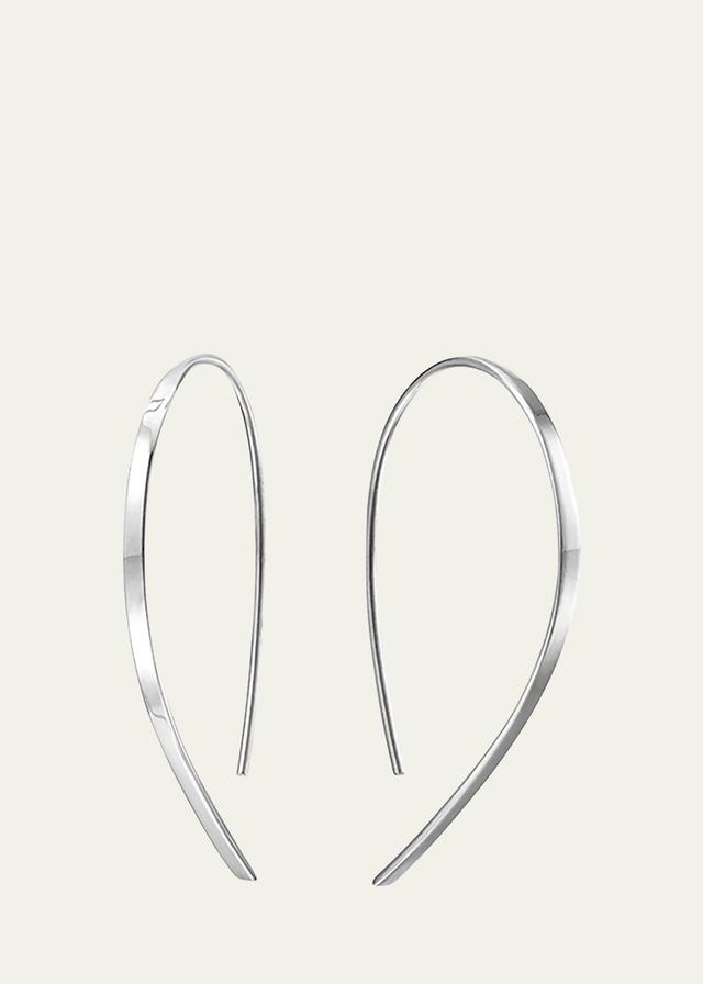 Lana Mini Flat Hooked On Hoop Earrings Product Image