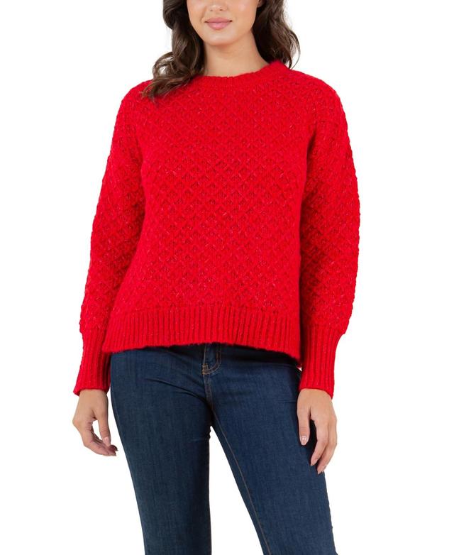 Fever Womens Honey Comb Stitch Sweater Product Image