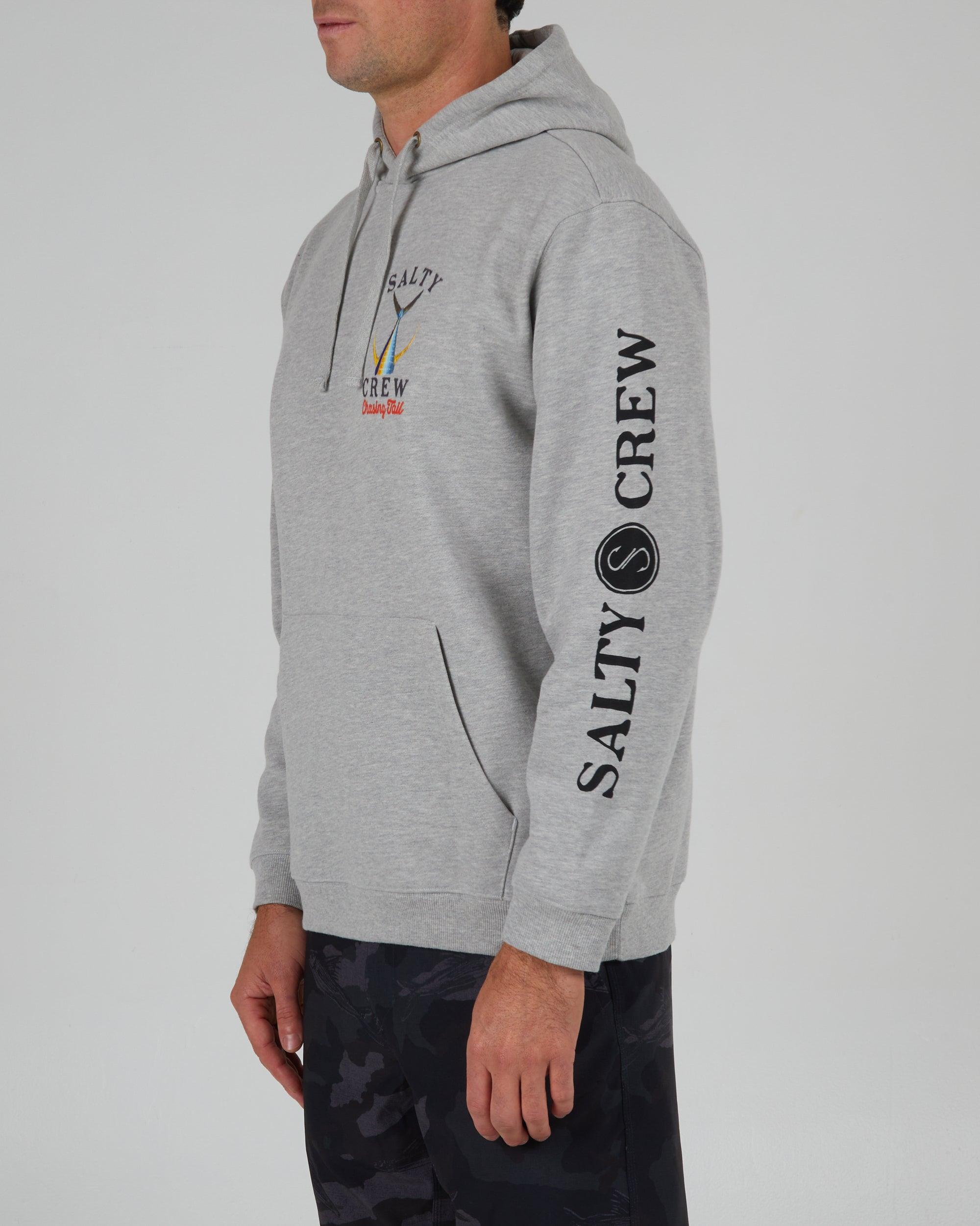 Tailed Fleece Hoodie - Grey Heather Male Product Image