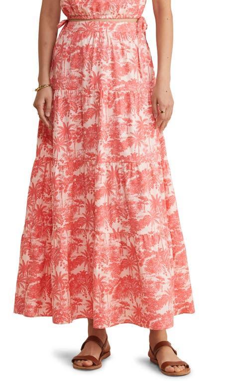 vineyard vines Tiered Maxi Skirt Product Image