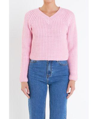 Women's V-neck Knit Sweater product image