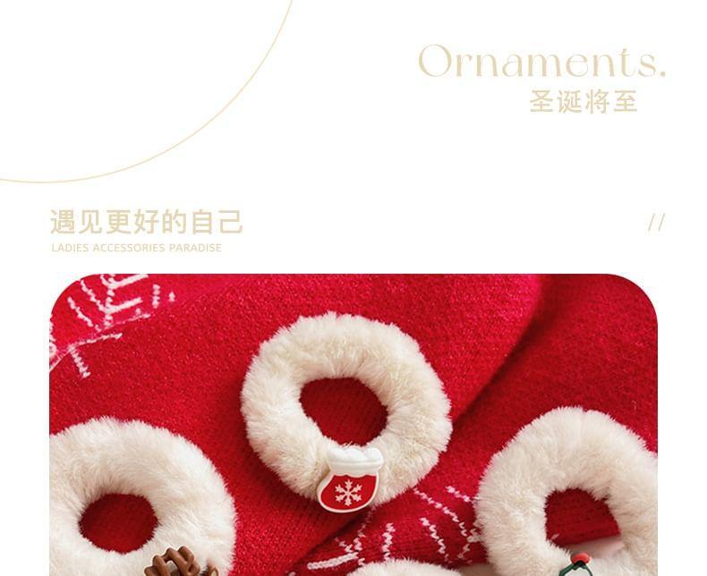 Christmas Fluffy Hair Tie Product Image