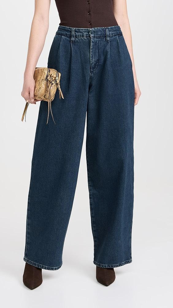 Good American 90s Pleated Trousers | Shopbop Product Image