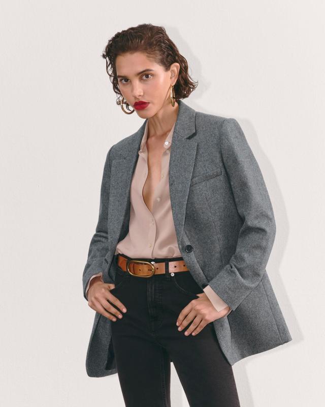 The Oversized Blazer in Wool Product Image