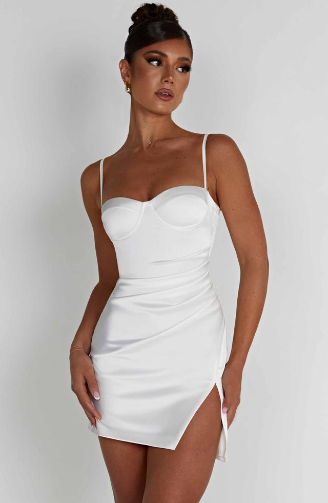 Mabel Mini Dress - Ivory Product Image