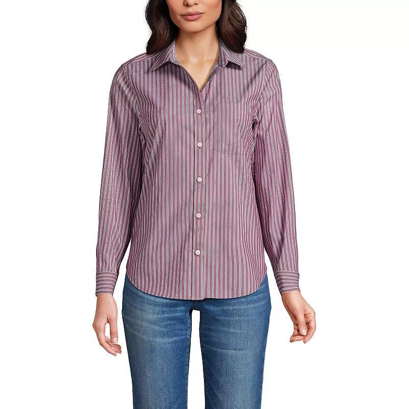 Womens Lands End Cooling Button-Front Shirt product image