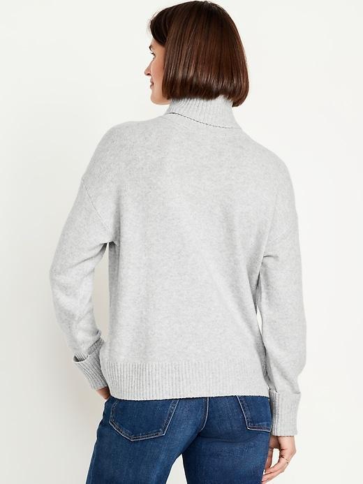 SoSoft Turtleneck Tunic Sweater Product Image