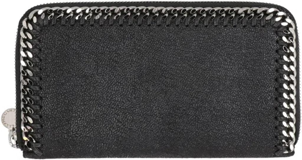 Falabella Zip Around Wallet In Black Product Image